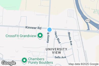 Map image of the property - 1858 Kenny Rd