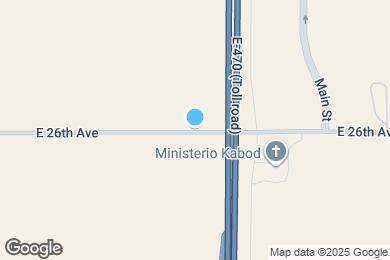 Map image of the property - 22875 E 47th Ave