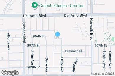 Map image of the property - 11955 206th St