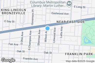 Map image of the property - 32 Wilson Ave