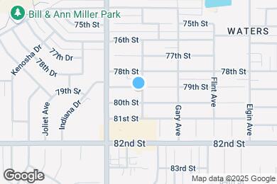 Map image of the property - 3301 79th St