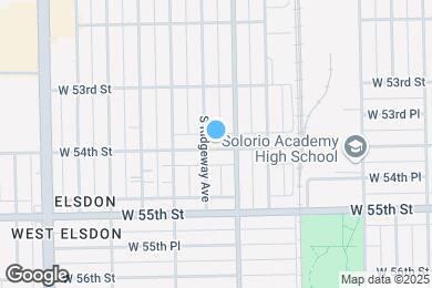 Map image of the property - 3716 W 54th St