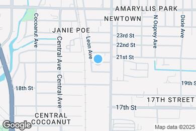 Map image of the property - 1550 21st St