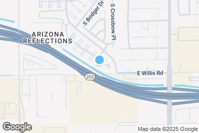 Map image of the property - 1429 S Crossbow Ct