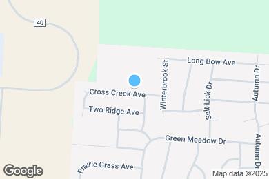 Map image of the property - 2649 Cross Creek Ave