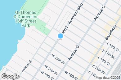 Map image of the property - 424 Kennedy Blvd