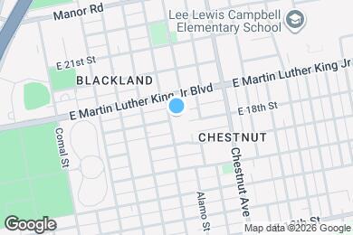 Map image of the property - 1807 Poquito Street
