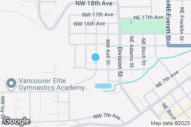 Map image of the property - 1217 NW Benton St