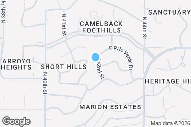 Map image of the property - 5854 N 42nd St