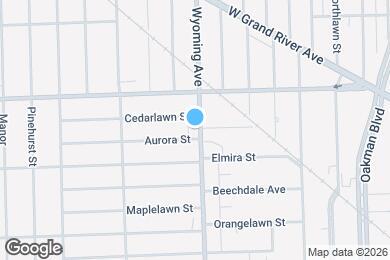 Map image of the property - 11411 Wyoming St