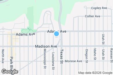 Map image of the property - 4666 Mission Ave