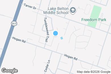 Map image of the property - 1148 Lonesome Oak Drive