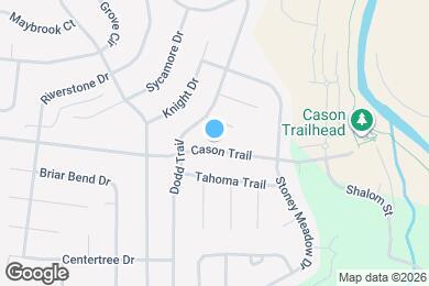 Map image of the property - 1238 Cason Trail