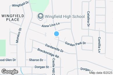 Map image of the property - 1206 Garden Park Dr