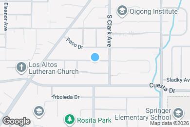 Map image of the property - 510 Benvenue Ave