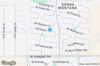 Map image of the property - 17743 W Hearn Rd