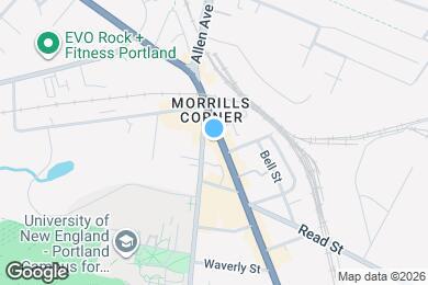 Map image of the property - 1158 Forest Ave