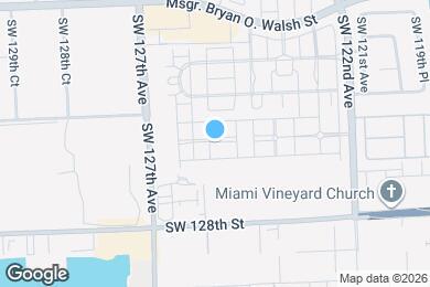 Map image of the property - 12503 SW 124th Path