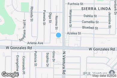 Map image of the property - 1940 Norma St