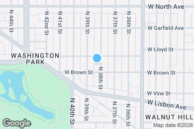 Map image of the property - 2021 N 38th St