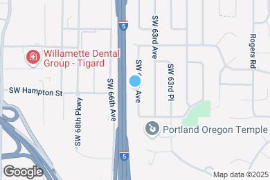 Map image of the property - 13543 SW 64th Ave