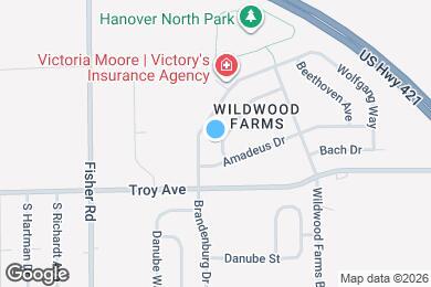 Map image of the property - 2934 Ludwig Dr