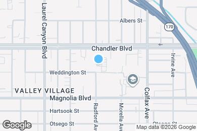 Map image of the property - 5313 Radford Ave