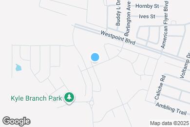 Map image of the property - 1033 Sleepy Owl Ln