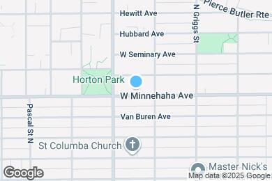 Map image of the property - 1307 W Minnehaha Ave