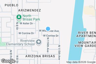 Map image of the property - 11601 W Windrose Ave