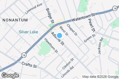 Map image of the property - 170 Adams St