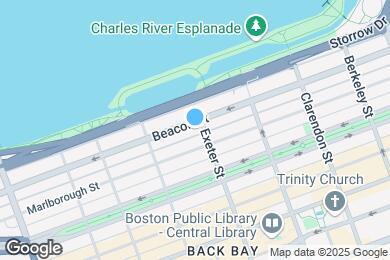 Map image of the property - 301 Beacon St