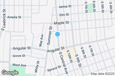 Map image of the property - 525 S Central Ave