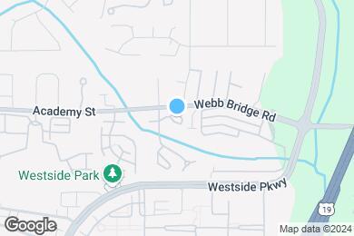 Map image of the property - Webb Bridge Crossing