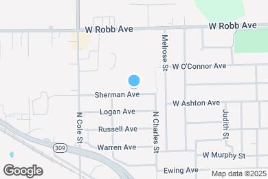 Map image of the property - 1018 Sherman Ave