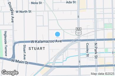Map image of the property - 706 W Kalamazoo Ave