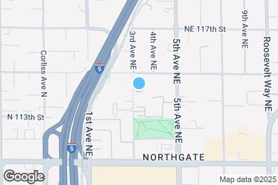 Map image of the property - 11334 3rd Ave NE