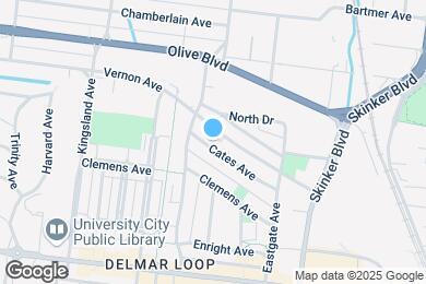 Map image of the property - 6415 Cates Ave