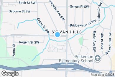 Map image of the property - 942 Astor Ave SW