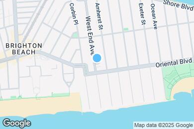 Map image of the property - 179 West End Ave