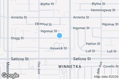 Map image of the property - 20144 Stagg St
