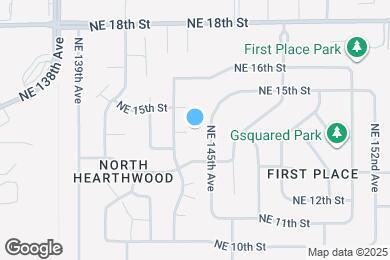 Map image of the property - 14310 NE 14th Cir