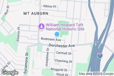 Map image of the property - 266 Bodmann Ave