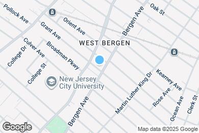 Map image of the property - 158 Grant Ave