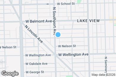 Map image of the property - 1357 W Barry Ave