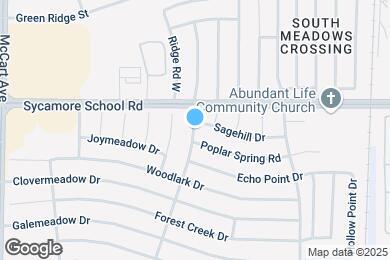 Map image of the property - 7517 Creek Meadow Dr