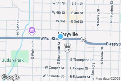 Map image of the property - 101 S Buchanan St