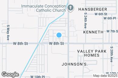 Map image of the property - 2700 W 8th St
