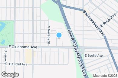 Map image of the property - 3016 S Hanson Ave