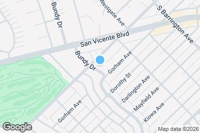 Map image of the property - 816 S. Bundy Dr